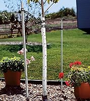 Vista 2 de Master Mark TreeMaster - Protector de árbol en espiral, protector de árbol de plástico, envoltura de árbol, protección de corteza de árbol, tubos