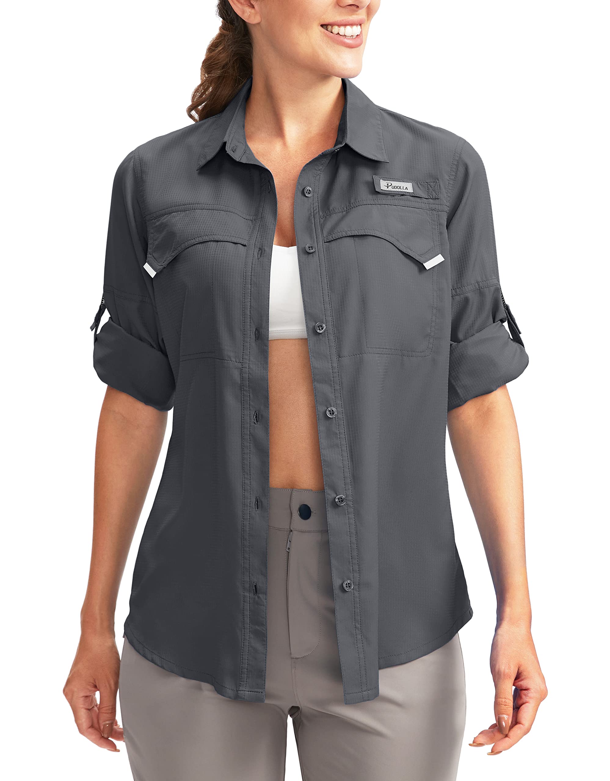 Pudolla Women's UPF 50+ Sun Protection Shirt