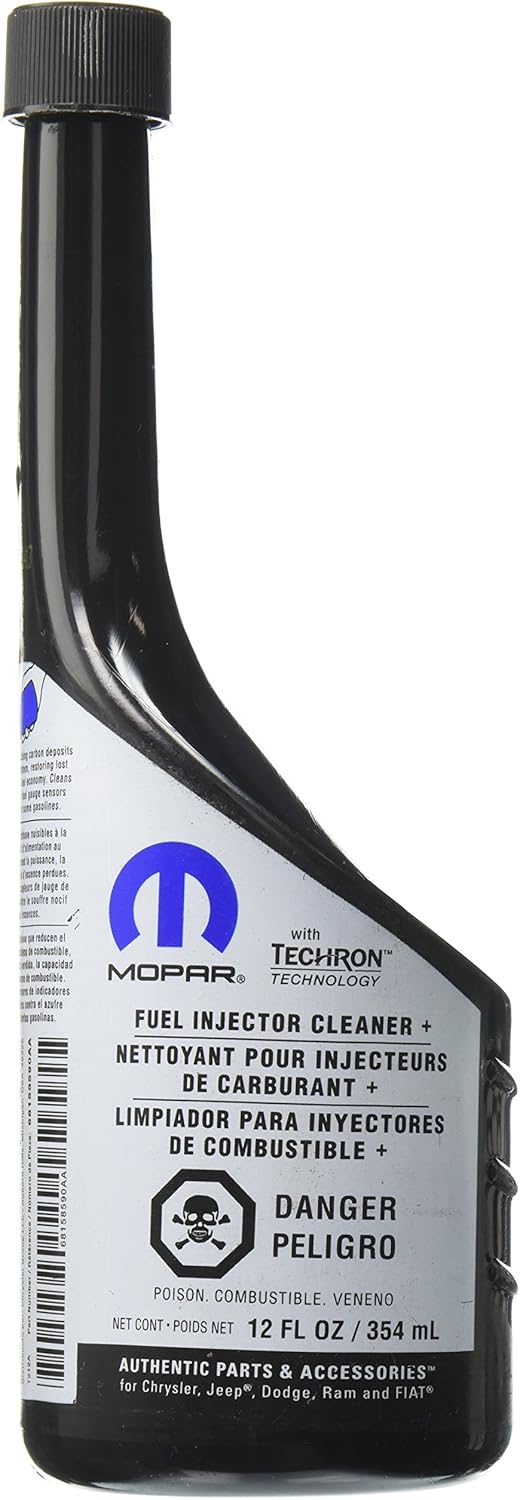 Genuine Chrysler Accessories 68158590AA Injector Cleanup - 12 oz. Bottle