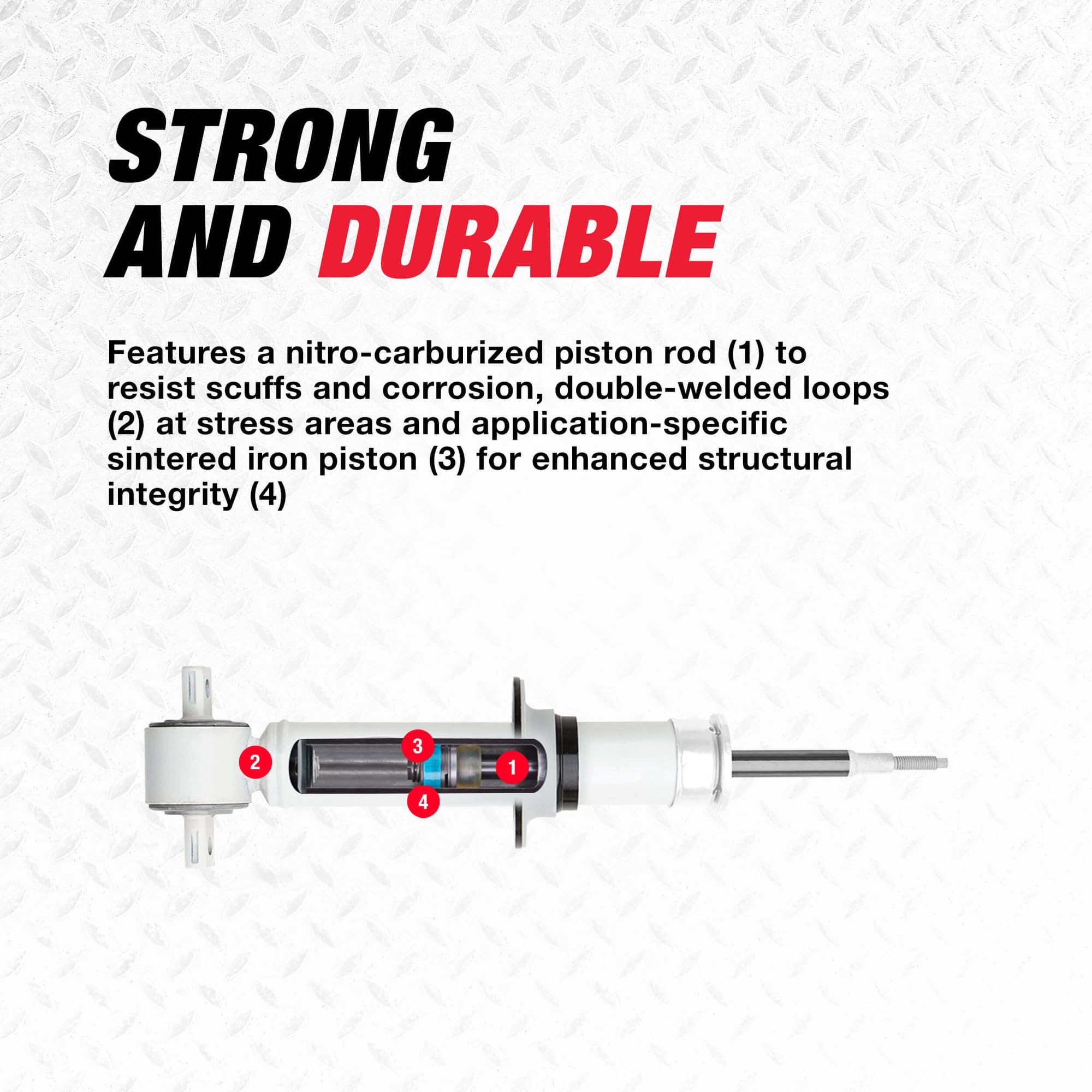 パーツ RANCHO RS5000X SERIES Rancho RS5000X Front Shock, 2011-2024 LML/L5P RS55379