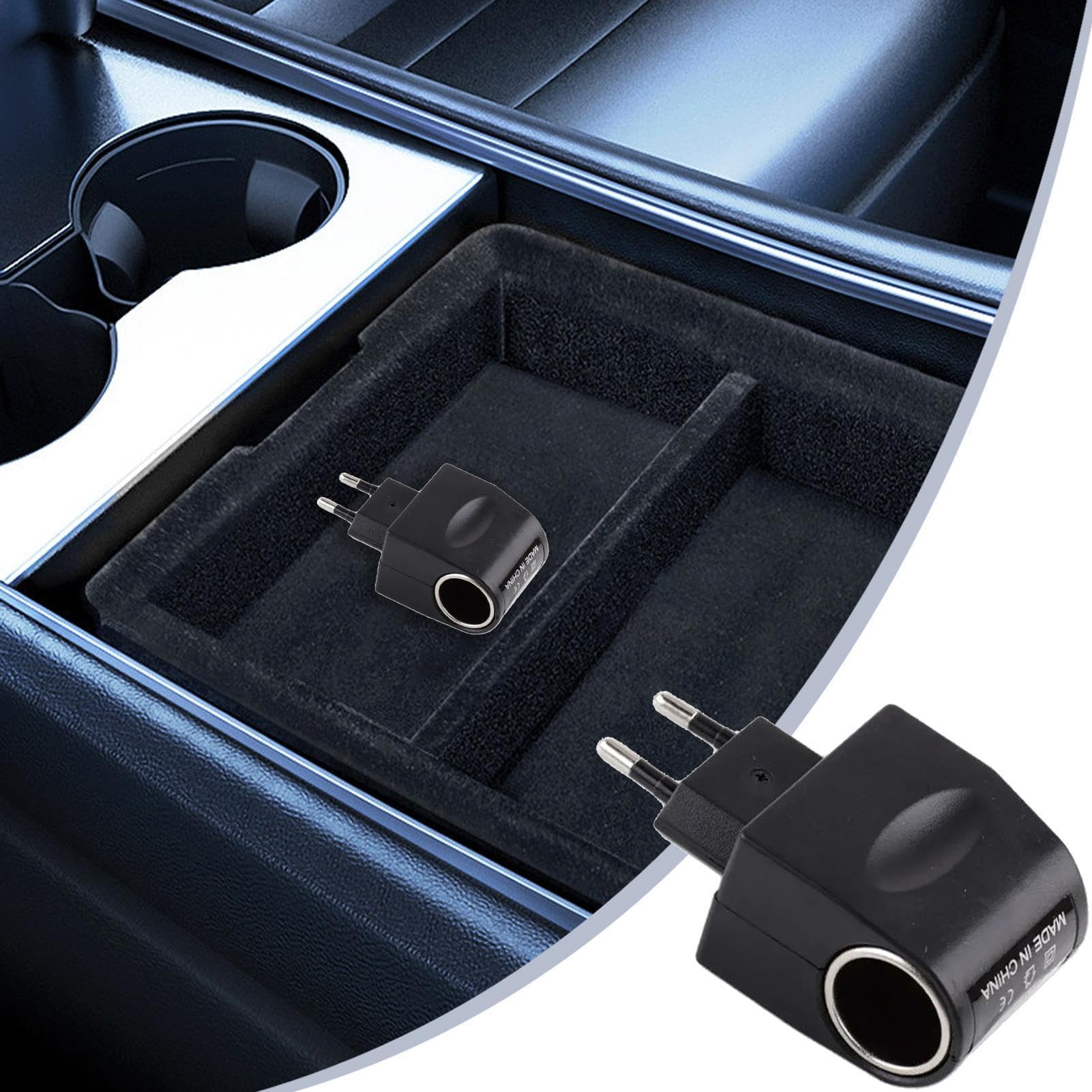 Adattatore Presa Accendisigari 12V Convertitore 220V a 12V Stabile per Auto