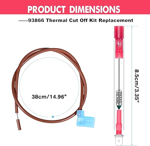 Miniatura 2 de Kit de 14 piezas de repuesto térmico para calentador de agua RV para Atwood 93866, repuesto para fusibles térmicos de agua caliente, repuesto