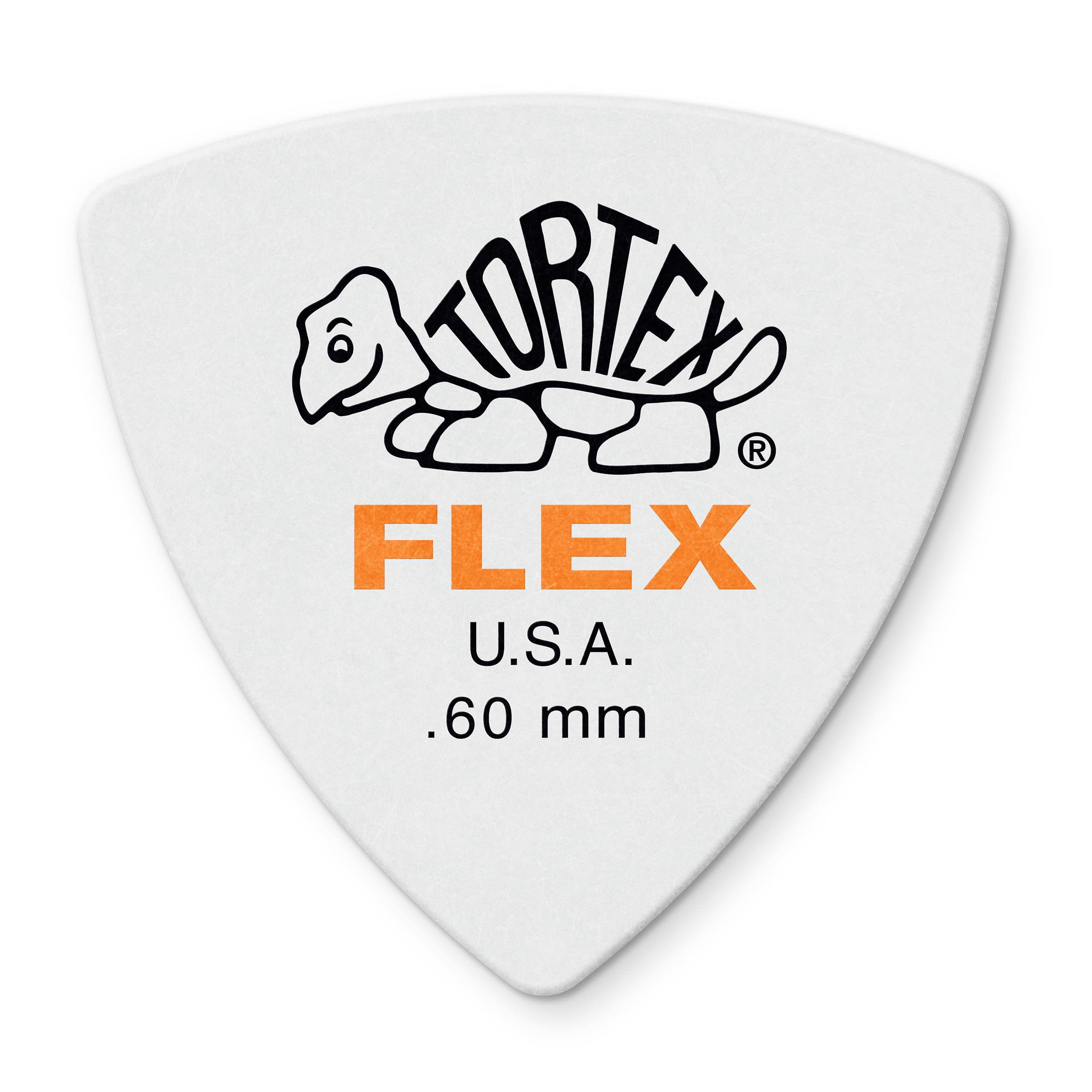 Jim Dunlop Tortex® Flex™ Triangle Pick .60MM - 6 Pack