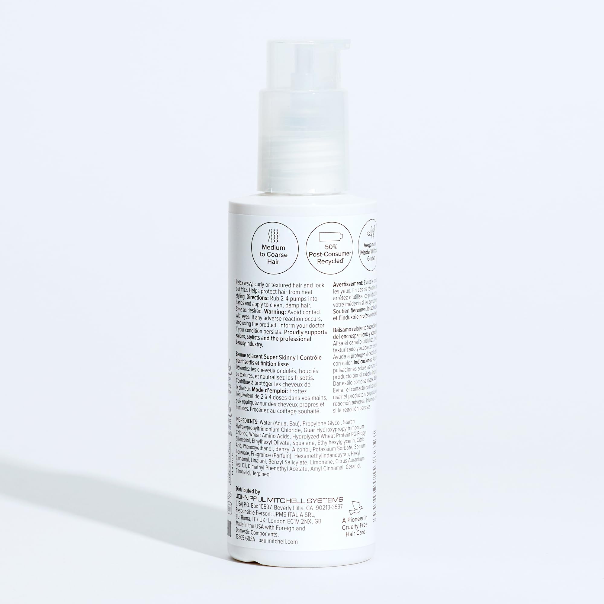 Paul Mitchell Super Skinny Relaxing Balm, Frizz Control For Wavy, Curly or Textured Hair