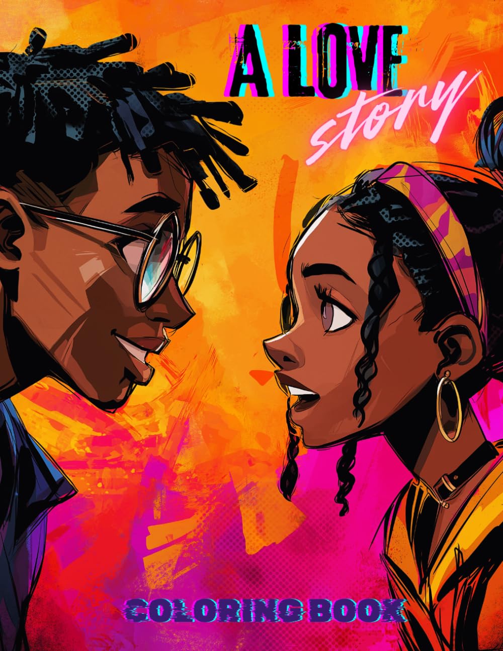 A Love Story: Coloring Book