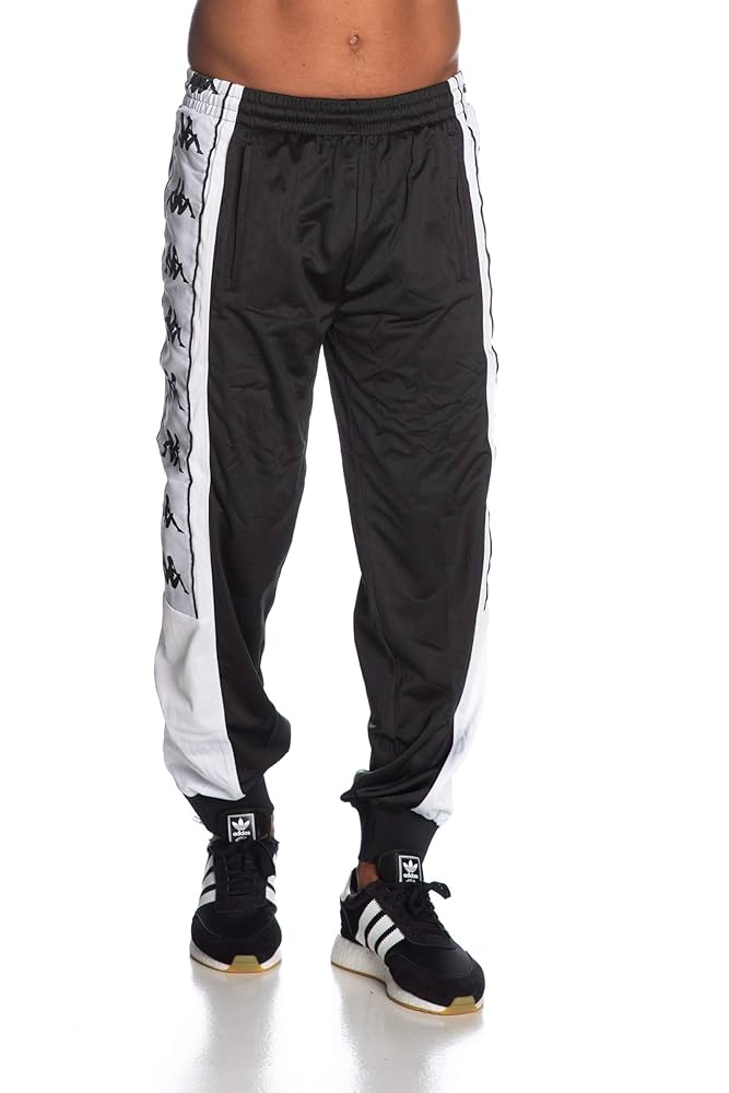Kappa Pantaloni 222 Banda 10 Alenz Nero L (Large) : Amazon.it: Moda