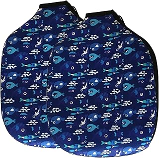 AMIJOUX 2 Pcs Shark Pattern Pickleball Racket Sleeve, Pickleball Paddle Cover, Pickle Ball Raquette Holder Protector Pickleball Paddle Cover Case Portable Padded Pickleball Protection Bag