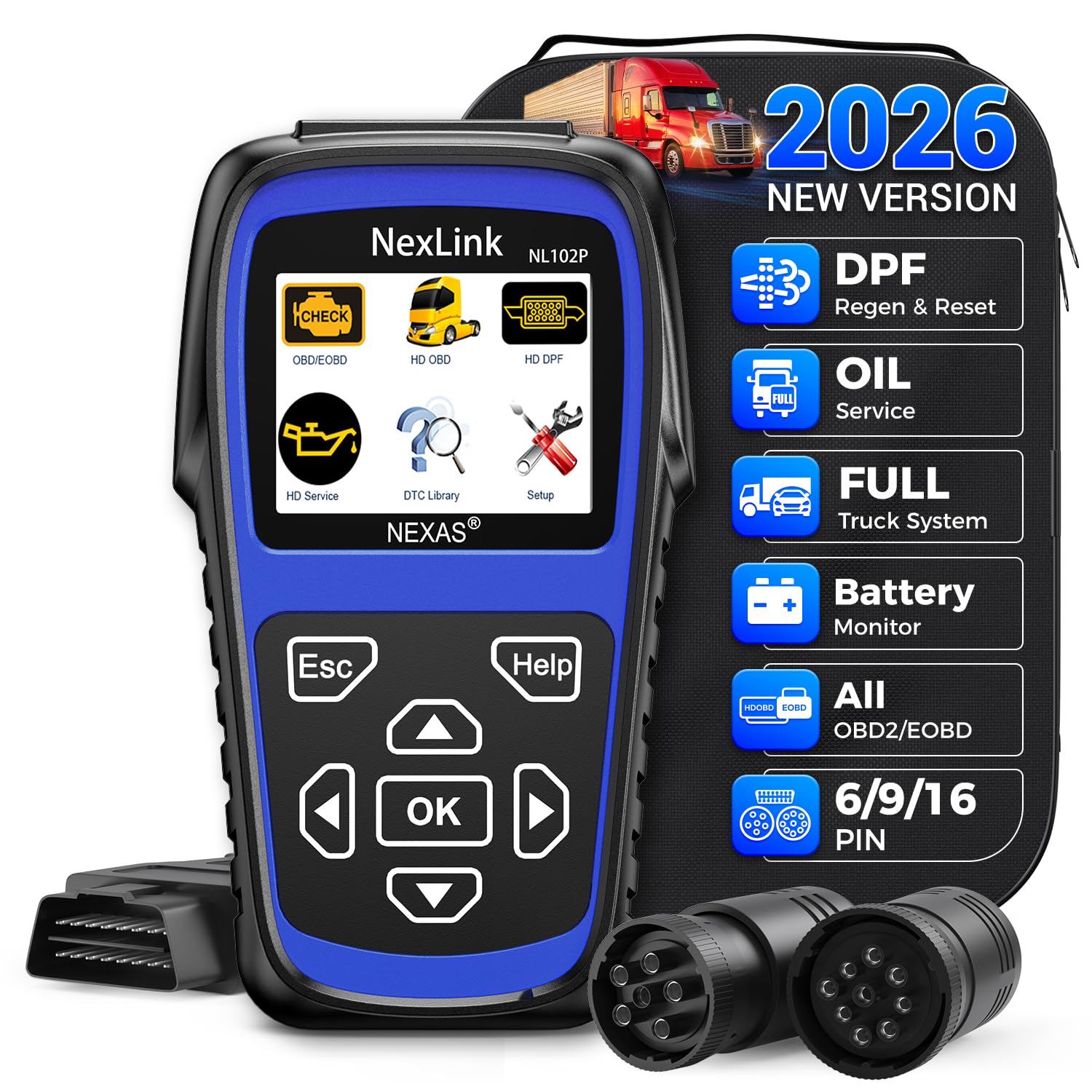 NEXAS NL102P Heavy Duty Truck Scanner