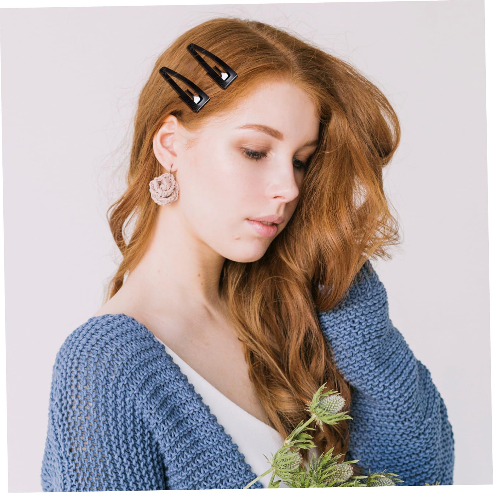 40 Pinzas Cabello de Metal para Mujeres y Niñas, Diseño Elegante y Creativo, Fáciles de Usar y Resistentes, Accesorios para Cabello Corto