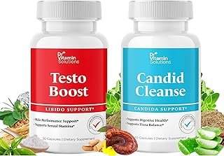 Dr. Candida Cleanse & Testo Boost Supplement