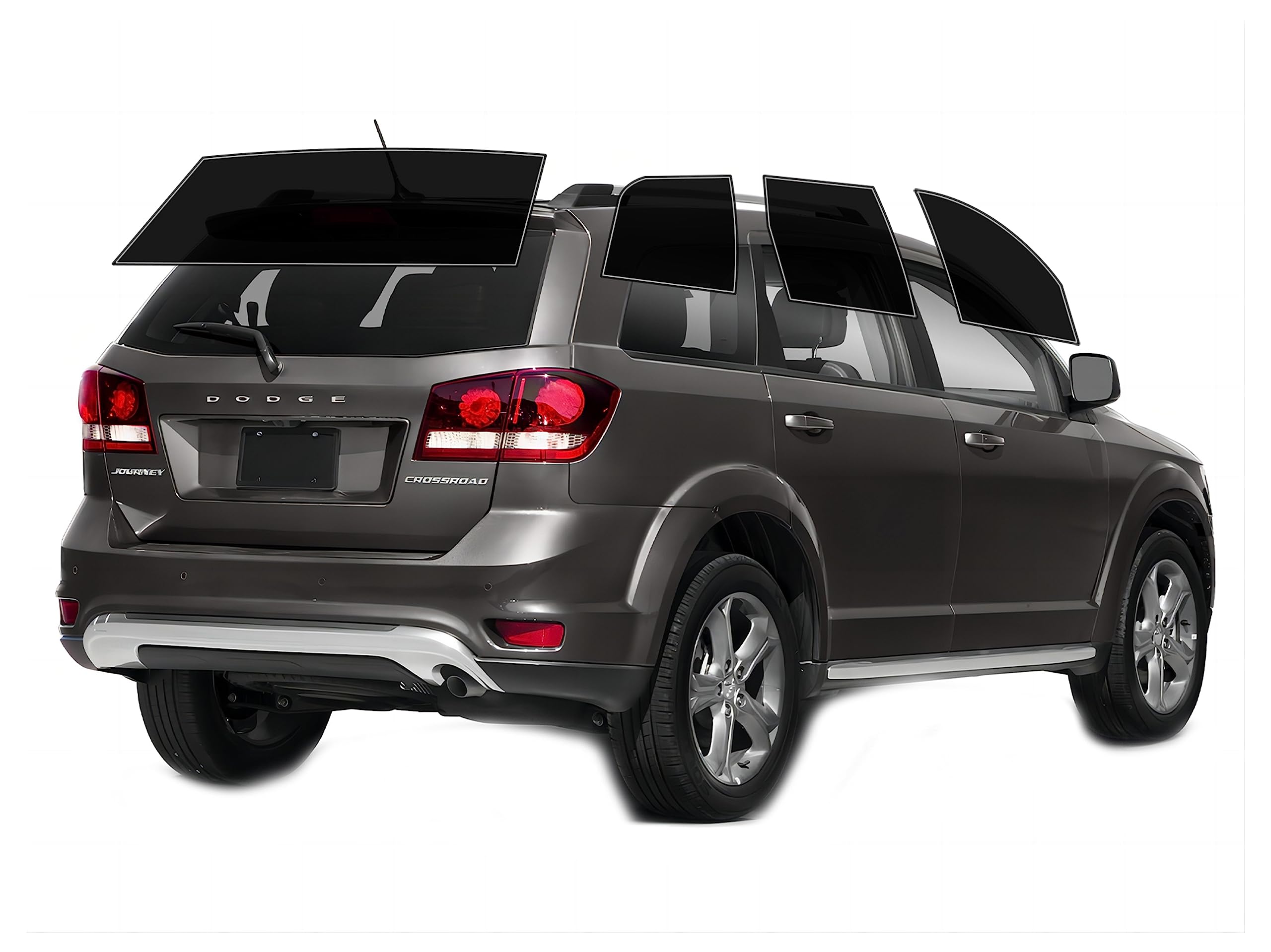 AUTOTEK Precut Windows Tint Film All Sides Cars Sun Blocking Protection Privacy Anti Shatter Glass 2 Ply Film Any Tint Shade kit for Dodge Journey 2009-2020