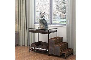 Elevated GDLF Dog Perch for Windows with High Altitude Views