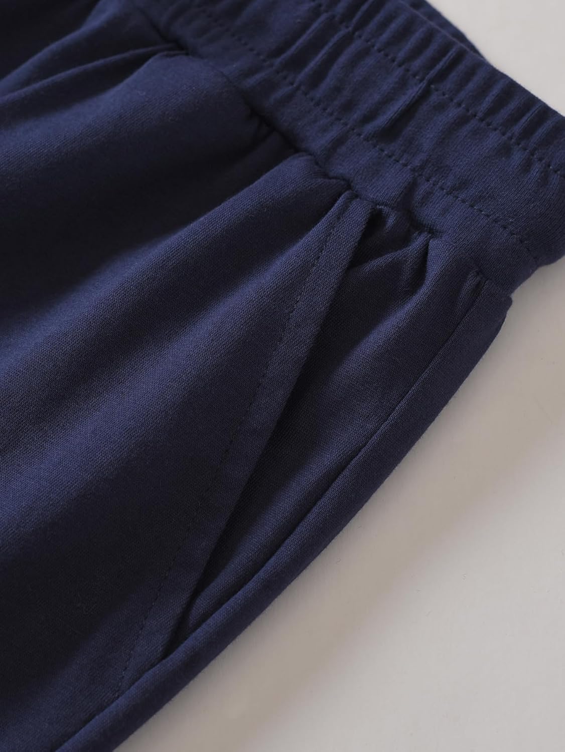 Women's Petite Pajama Joggers Cotton PJ Pants