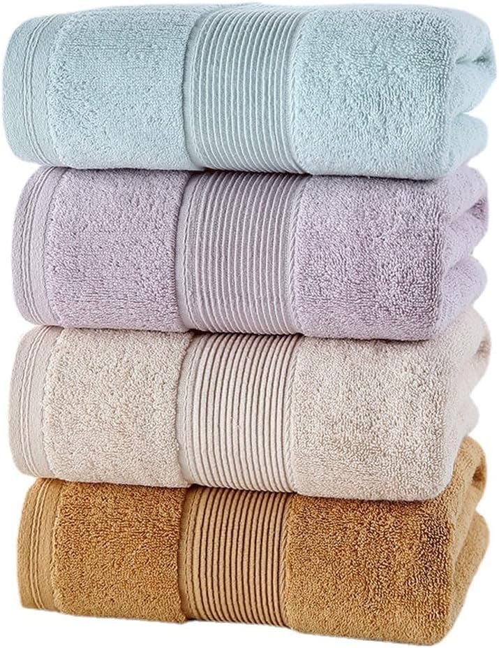 Thickened Soft Absorbent Cotton Soft Bath Towel Cotton Long Staple Cotton Small Bath Towel