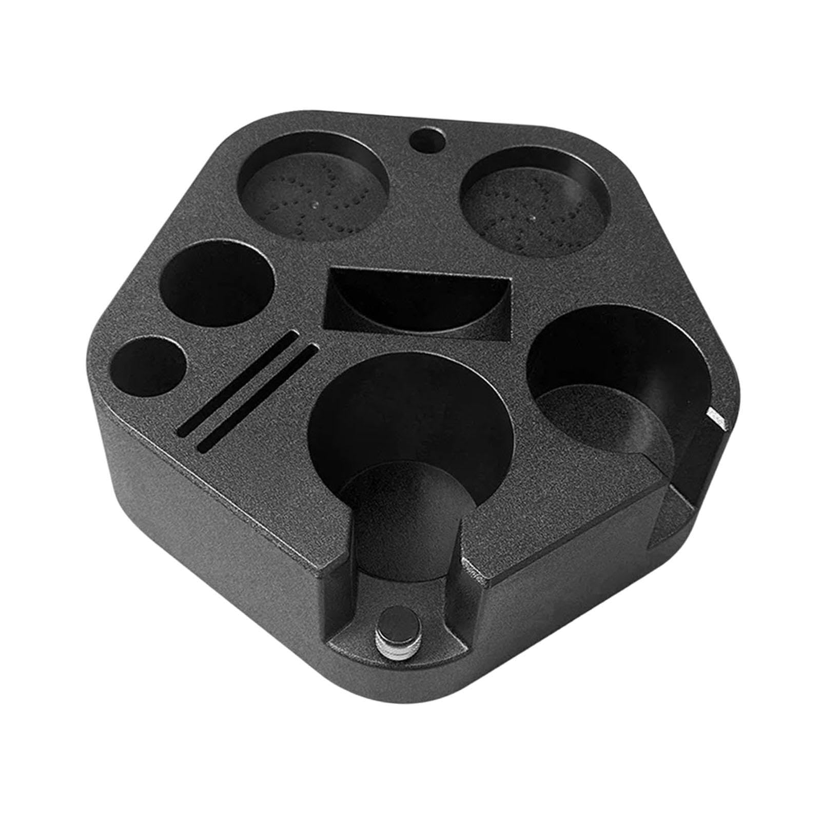 Sharplace Espresso-Tamperstation, Kaffeezubehör-Organizer, Siebträgerhalter, kompakter, Rutschfester Tamperhalter, 51 Mm