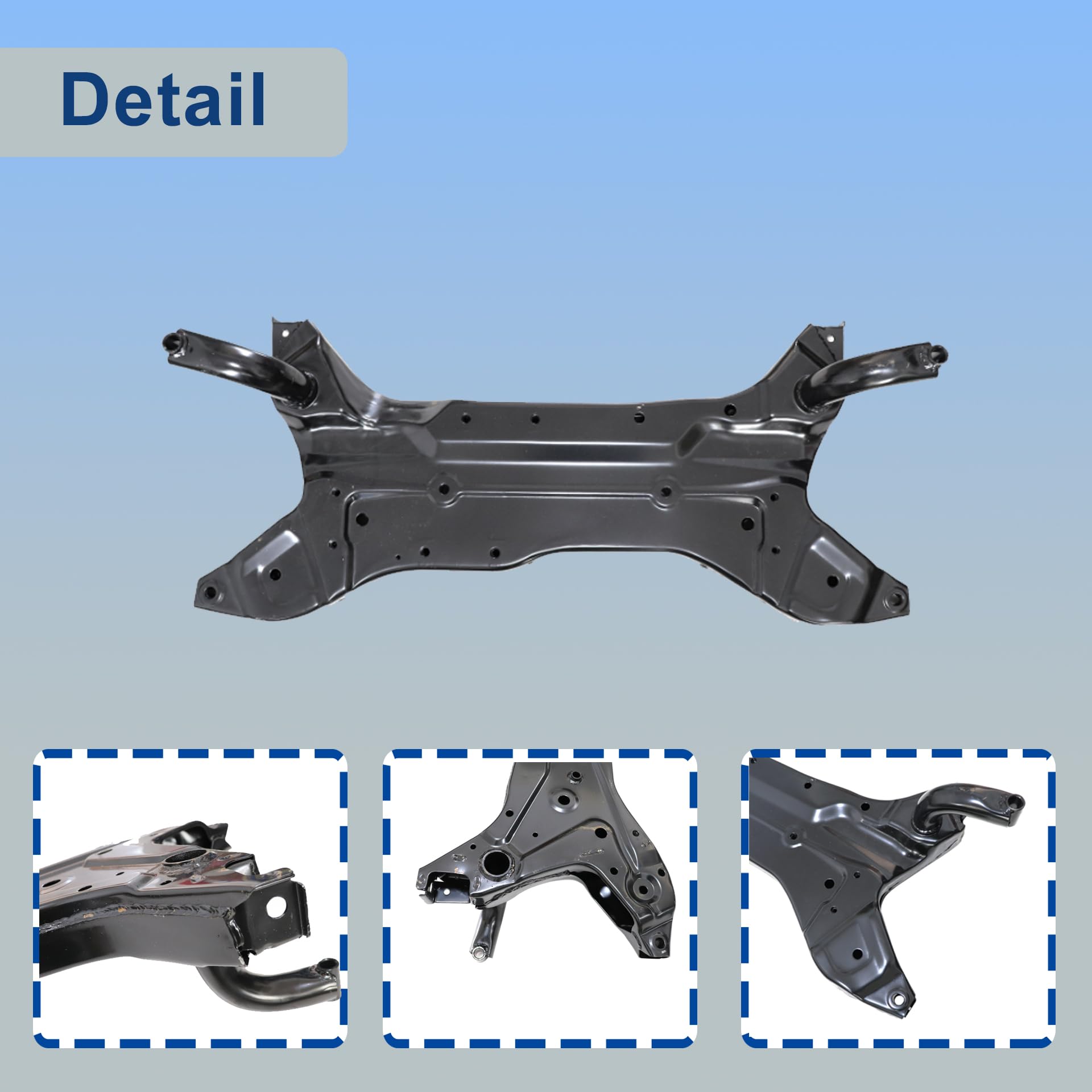Amazon.com: GXARTS Black Subframe Front Crossmember MN100292