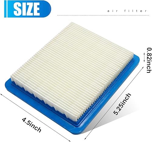 Miniatura 3 de UOIENRT Filtro de aire con prefiltro de combustible de repuesto para BS 625e 675ex 725ex Troy-Bilt TB110 TB230 TB130 TB210 3.5-6.75 Gross HP