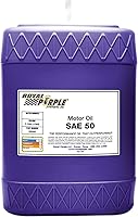 Vista 4 de Royal Purple 01050 SAE 50 Aceite de motor sintético de alto rendimiento resistente - Botella de 1 cuarto de galón