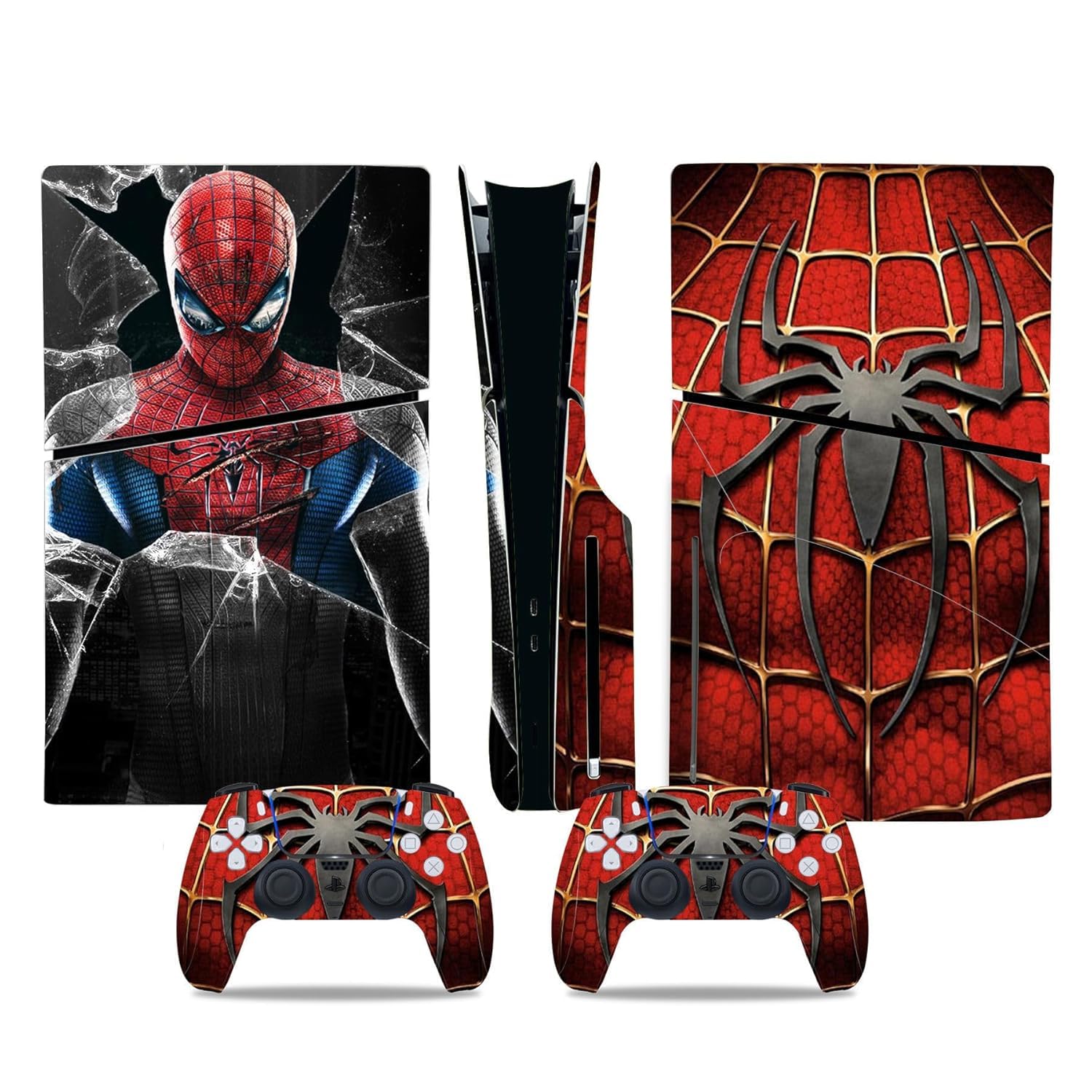 GRAPHIX DESIGN PS5 Slim Disc Edition NowSkins Superhero Slim Skin for PlayStation 5 Slim, Premium 3M Vinyl Cover Skins Wraps Set for PlayStation 5 Slim Disc Edition and Controller Stickers (B08RZFRK5J) Amazon Price History, Amazon Price Tracker