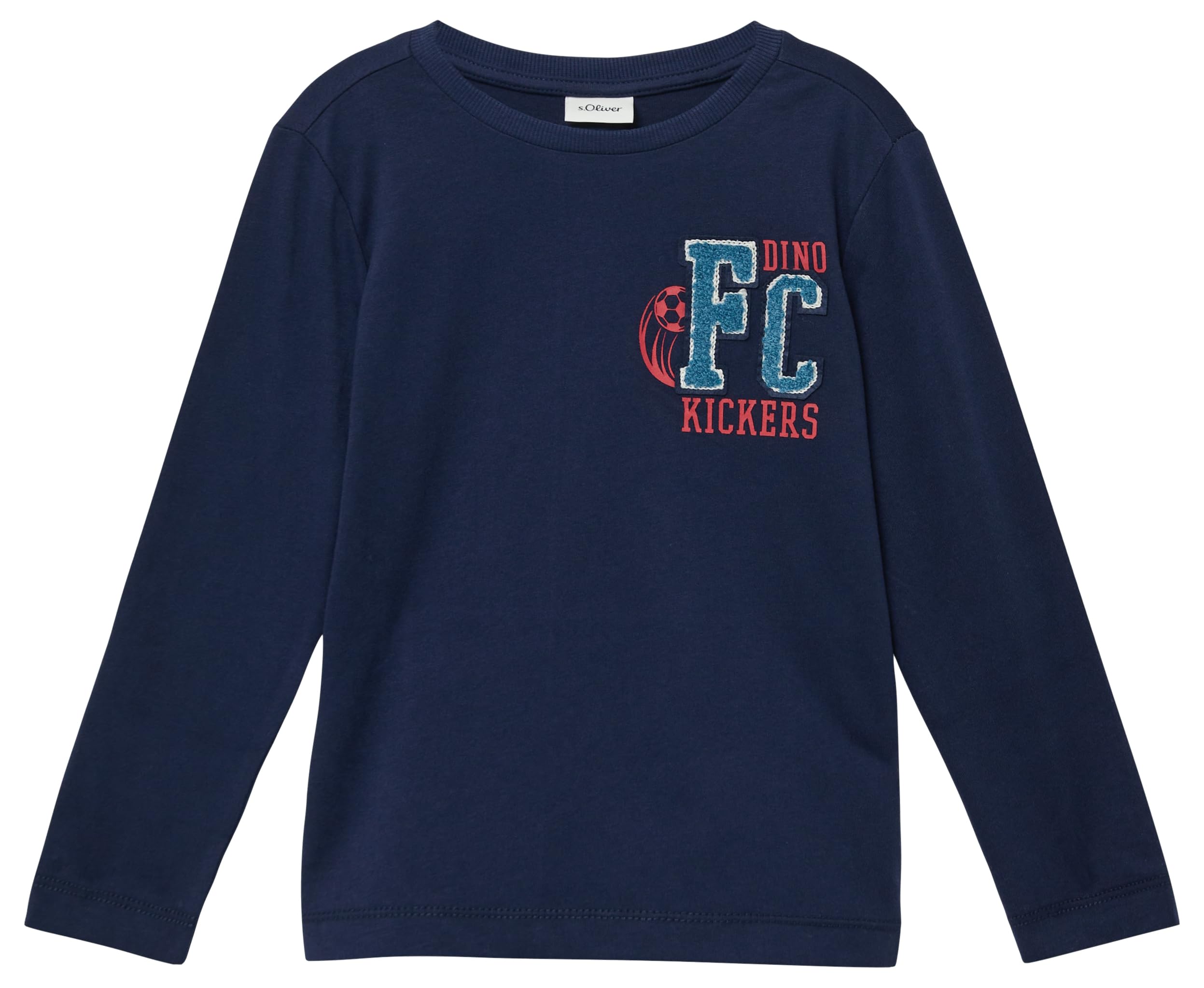 s.Oliver Junior Jungen 2171765 T-Shirt Langarm (1er Pack)