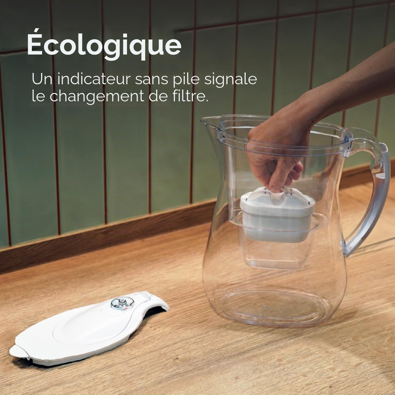 AQUAPHOR Lago Carafe Fitrante - Blanc (3 filtres Maxfor)