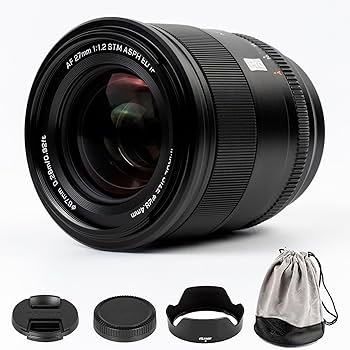 Amazon.co.jp: VILTROX 27mm F1.2 Pro Eマウント APS-C オート