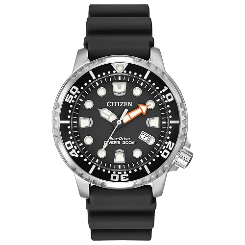 Citizen Promaster Dive Eco-Drive Watch, 3-Hand Date, ISO Certified, Luminous