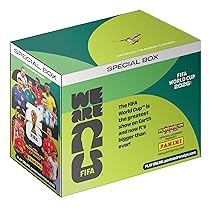Coppa del Mondo FIFA 2026 Trading Cards Game Special Box (8 tasche + 10 carte edizione limitata)