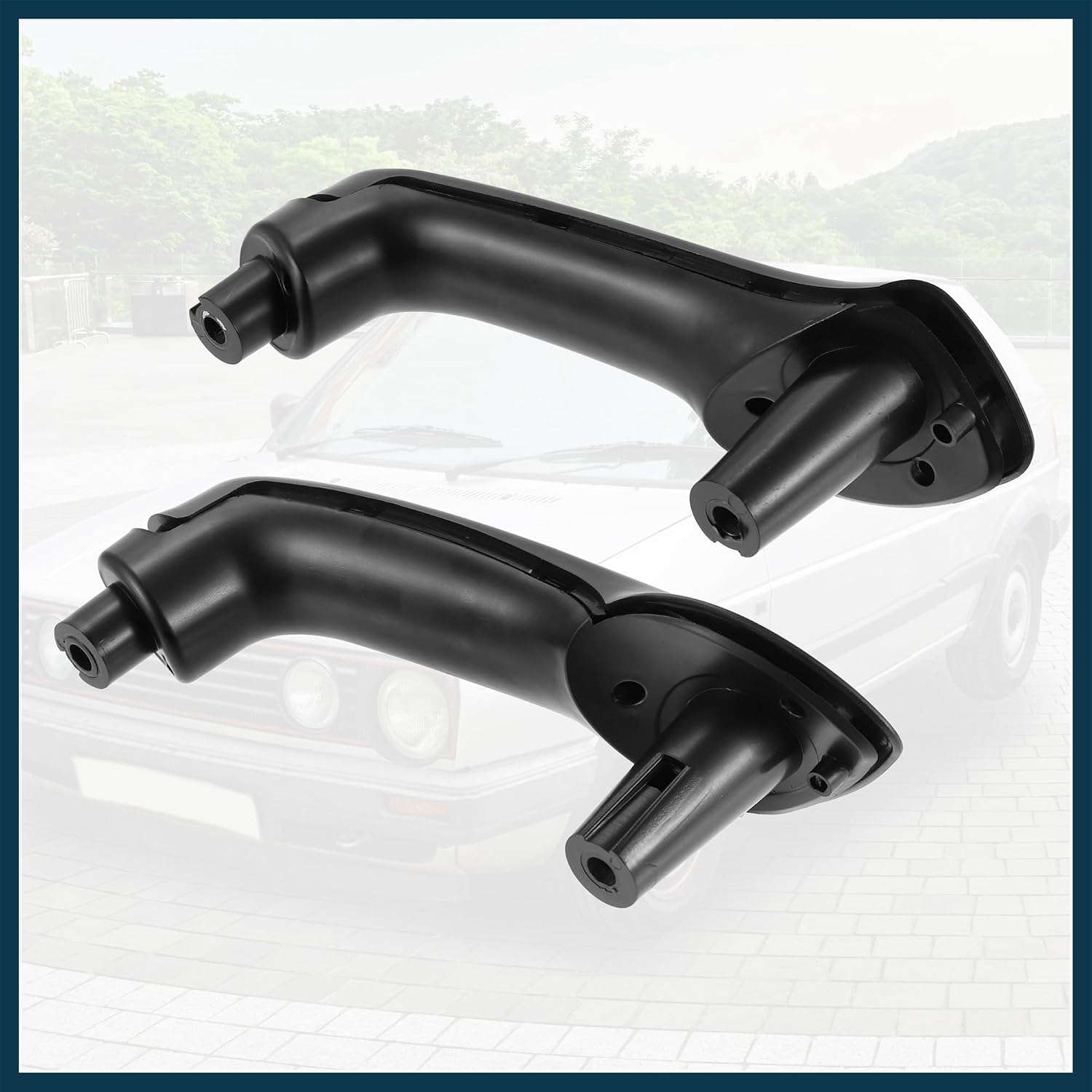 1 Set Interior Left Right Window Switch Panel Bezel Door Handle Trim Set for VW Jetta MK4 1999-2004 1J0867171A 1J4867179A 1J0867172A Black Automotive Parts