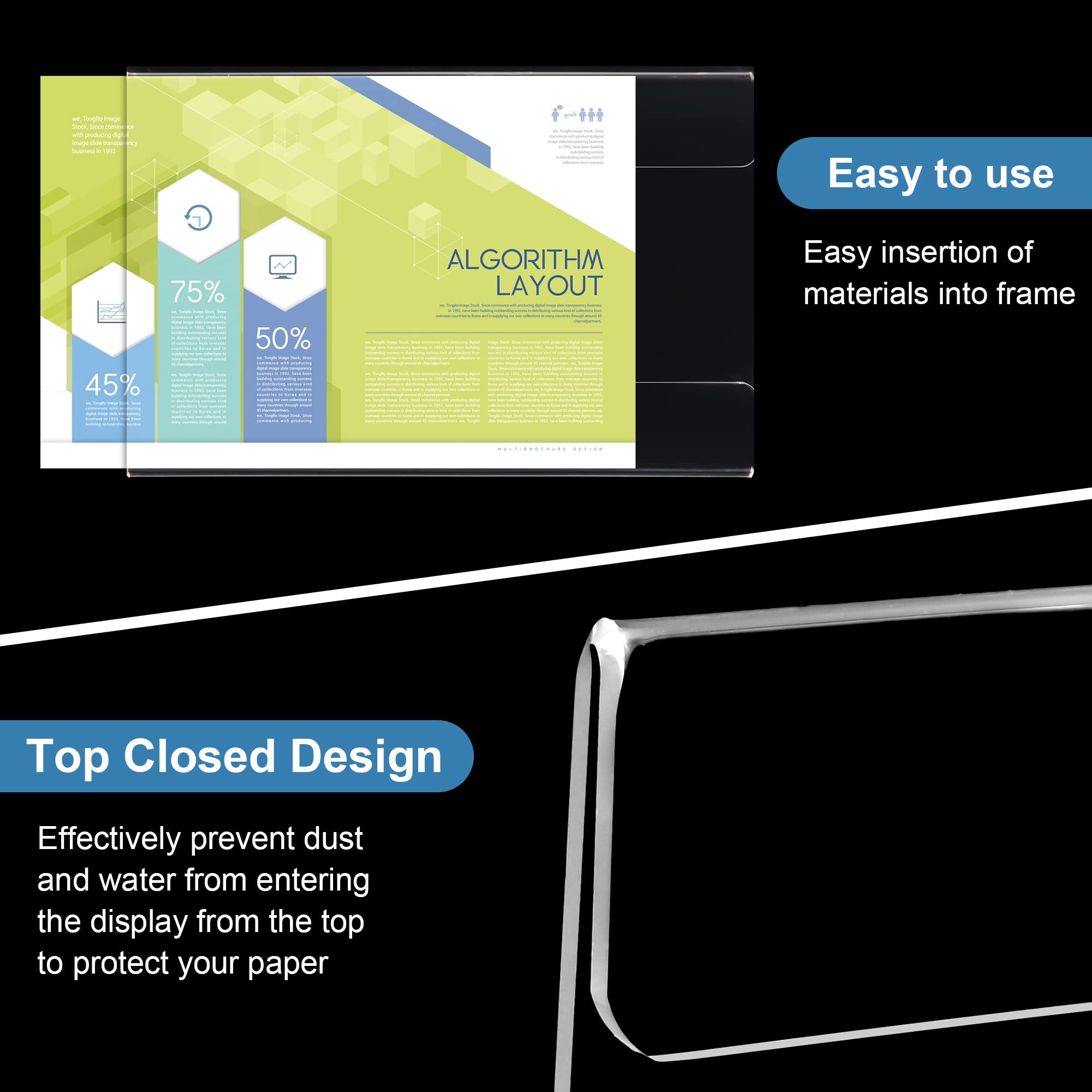 Lesnlok Business/Store Sign Holders
