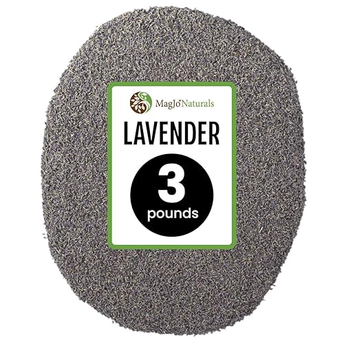 MagJo Naturals - Flores de lavanda europeas grado extra 100 crudas de Europa 3 libras