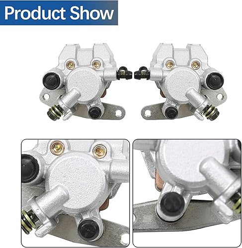 Miniatura 5 de Juego de pinzas de freno delanteras y traseras de repuesto para Suzuki Vinson 500 LT-F500 2002-2007