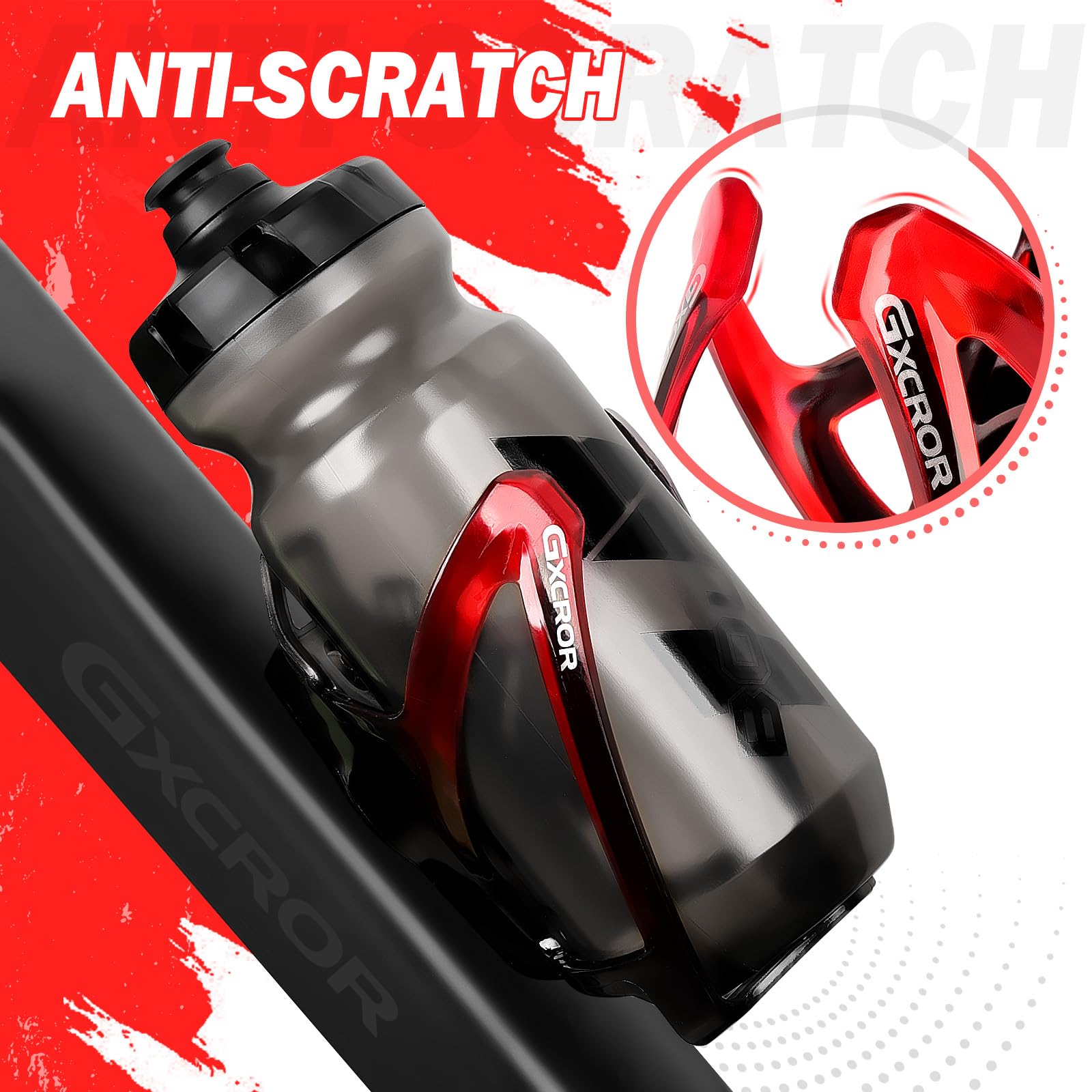 Soporte Para Botella De Bicicleta Con Botella De Agua, Jaula Universal Para Botella De Agua De