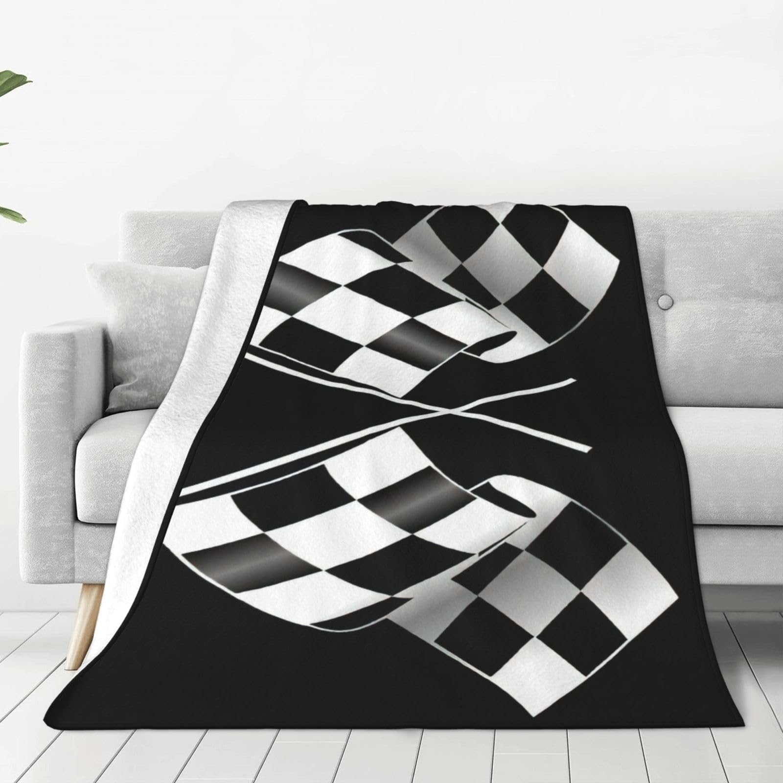 Couverture polaire haut de gamme flanelle légère lit et canapé chic