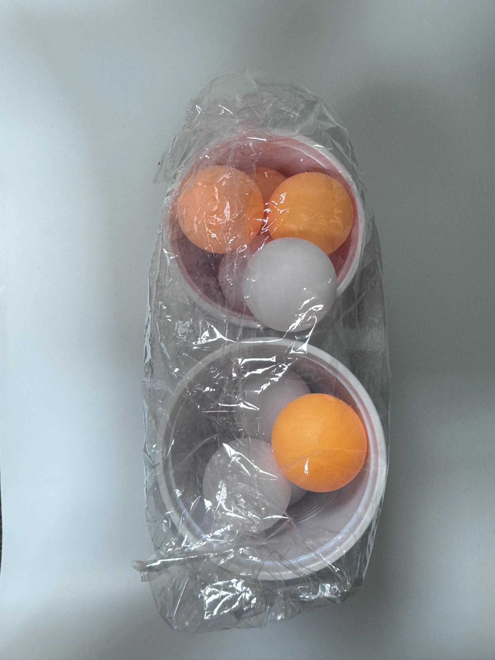 LISOPO Zestaw kubków do piwa, gry do picia, 50 kubków (500 ml) z 12 piłkami do tenisa stołowego, plastikowy kubek na imprezy i festiwale