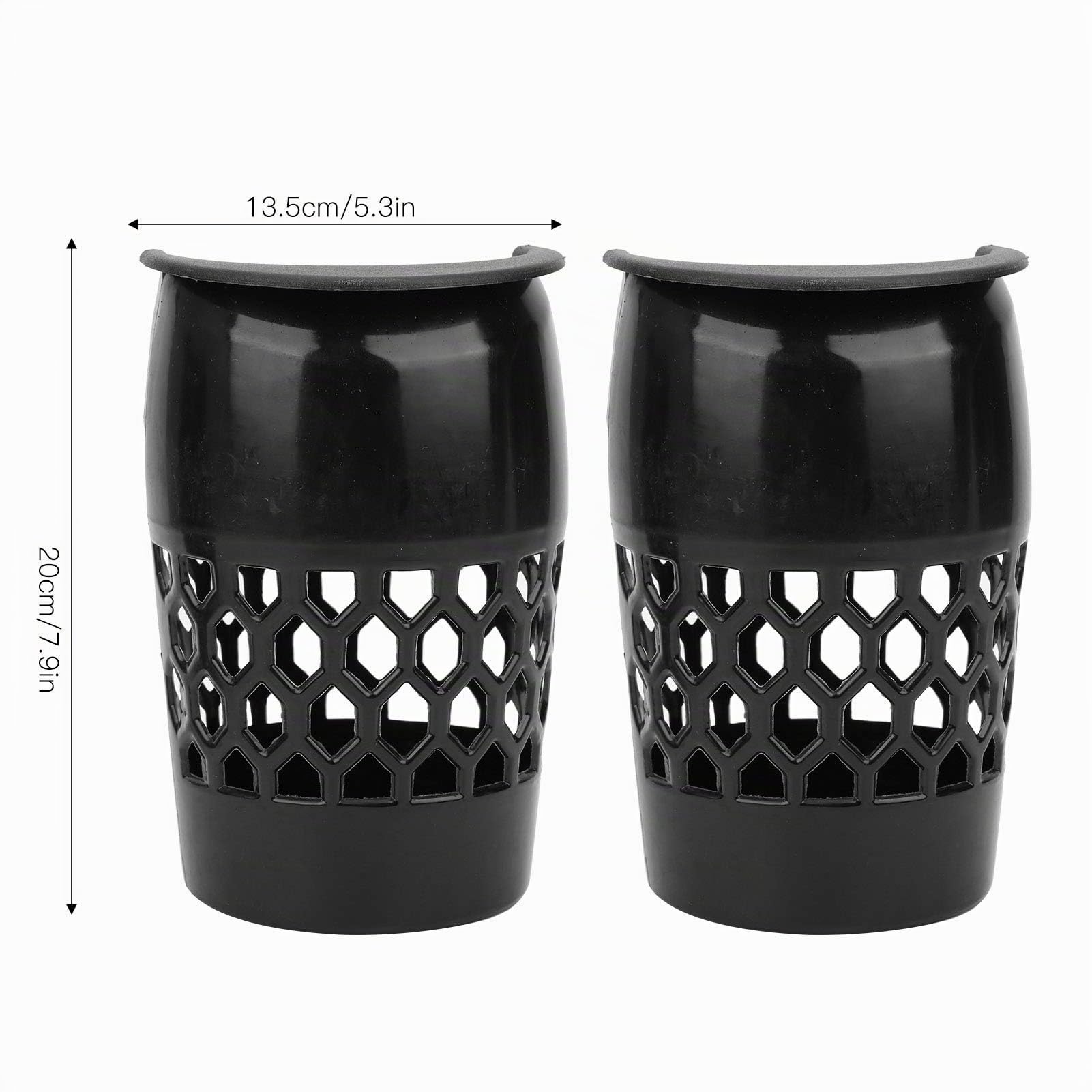 6Pcs M Size Borsa per Rete da Biliardo, Borsa da Biliardo in plastica, cestini per Rete, Sostituzione della Borsa per Accessori da Biliardo