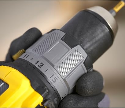 STANLEY FATMAX V20 akülü darbeli matkap, fırçasız, 18 V, 2 x 2,0 Ah pil, 1 şarj cihazı ve 1 x taşıma çantası/kit kutusu dahil