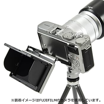 SONY - SONY  α7ⅲ  LARMOR製モニターフード + ガラス液晶保護フィルム付 Amazon | GGS LARMOR ( ラーモア ) モニターフード + ガラス液晶