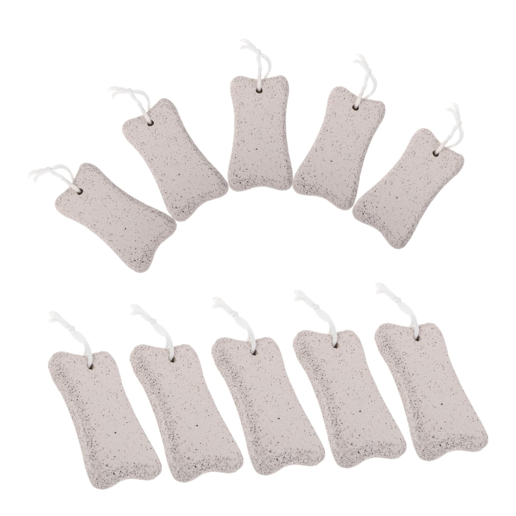 DOITOOL 10 Stück Teiliges Haustier Molarstein für Kleintiere Natürlicher Zahnstein zum Zähne Schleifen Geeignet für Hamster Kaninchen Chinchillas Meerschweinchen und Papageien