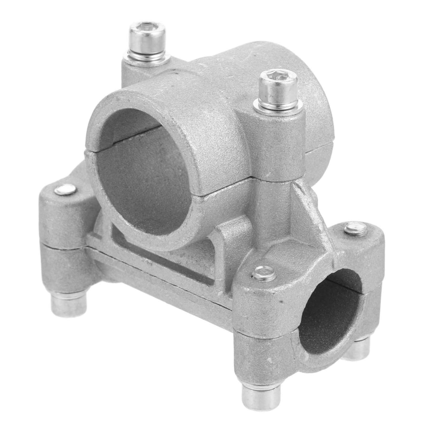 BESPORTBLE Adjustable Bracket Clamp Bolts for 26mm Push Mower Handle Holder Aluminum Alloy for Push Lawn Mower Base