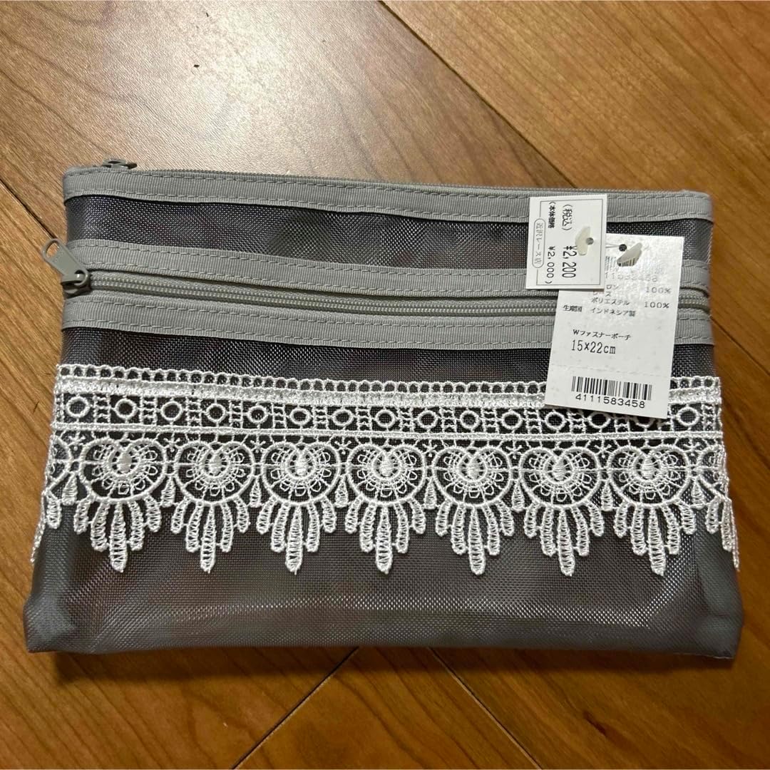 近沢レース タオルハンカチ メッシュポーチ セット 近沢レース タオル