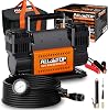 ALL-TOP Dual Cylinder Air Compressor with Digital Pressure Gauge Tire Inflator Kit, 12V Portable Inflator 12.35ft3/Min, Offroad Air Pump for Truck Tires, Heavy Duty Max 150 PSI for 4x4 Vehicle & RV