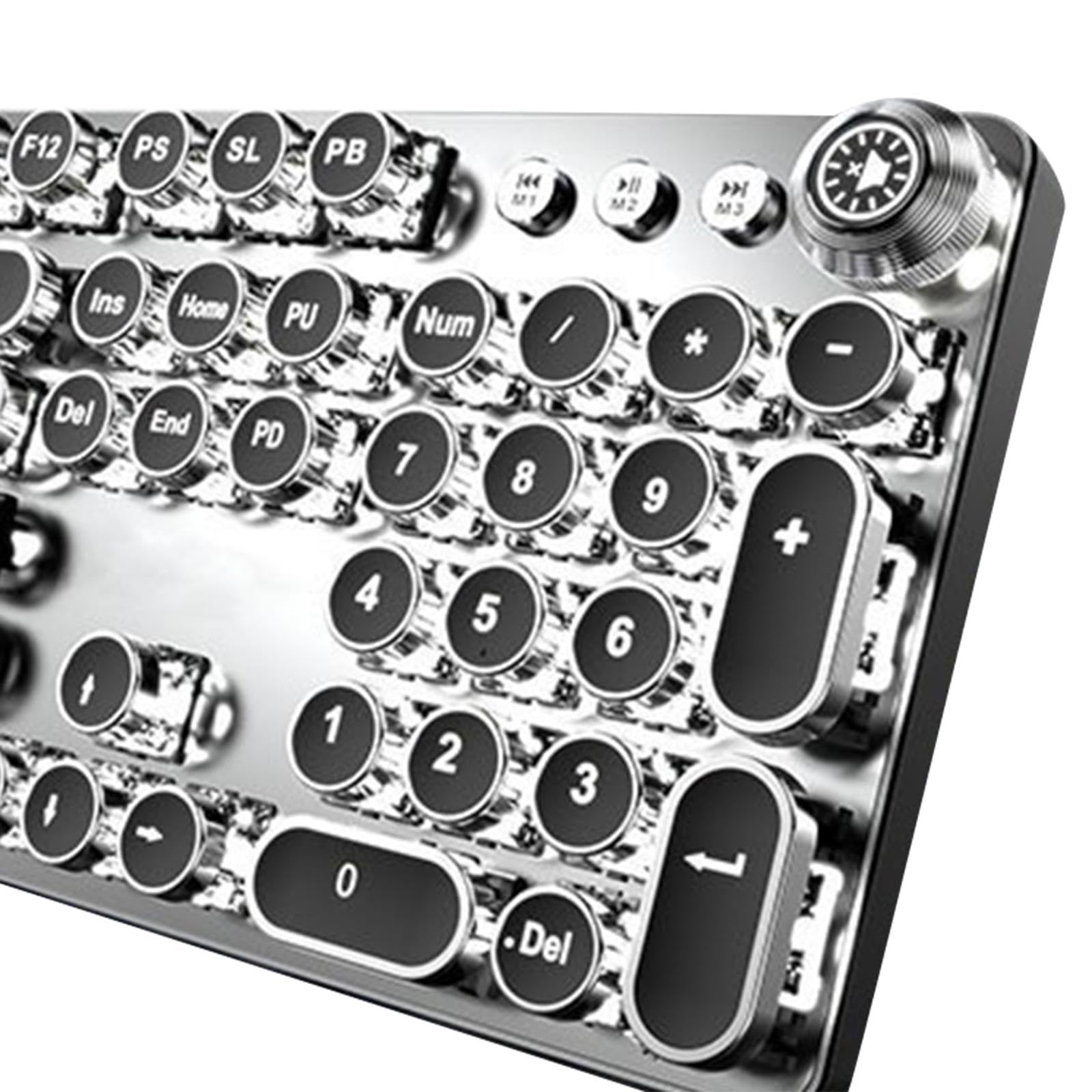 【組立済入門機】54キー□左右分割型□メカニカルキーボード□レトロゲームキャップ 組立済入門機】54キー□左右分割型□メカニカルキーボード