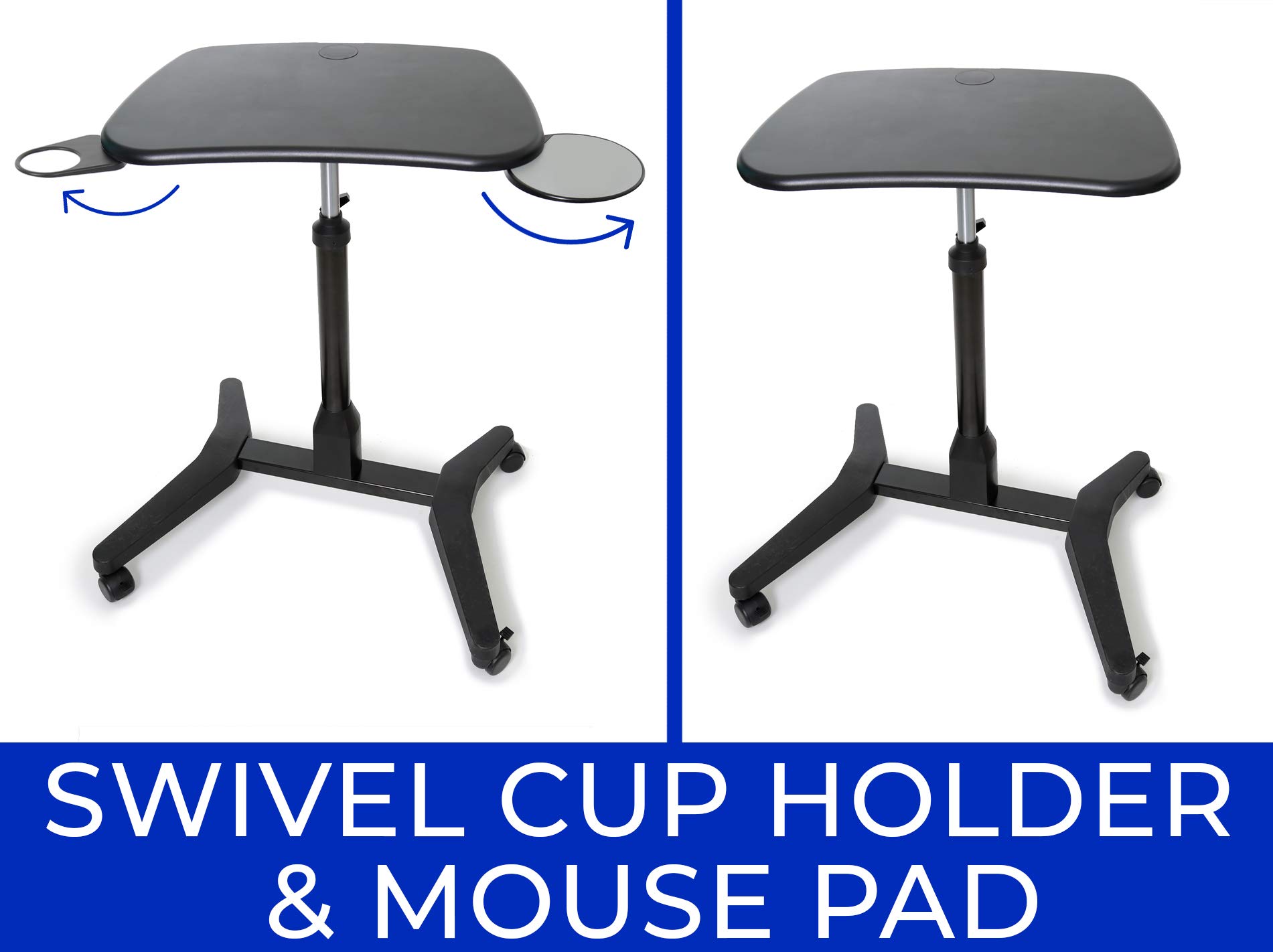 Tablet Ipad Cruizer Express Mobile Podium With Mouse Pad And Cup