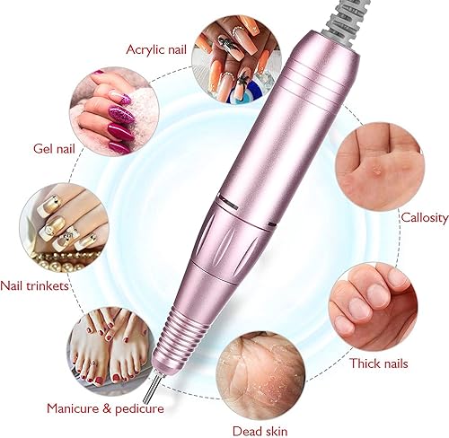 Miniatura 2 de Mango de repuesto para taladro de uñas, 30000 rpm, máquina de taladro eléctrico de uñas, máquina pulidora de uñas, pieza de mano para manicura y