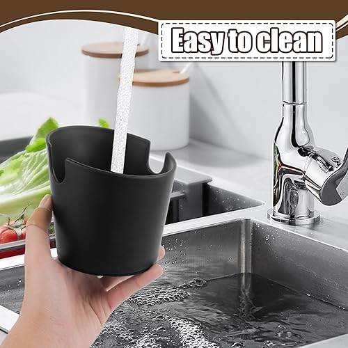 ASelected Knock Container Tee Container Portafilter Accessories Knock Box Espresso Knock Container for Use in Cafés Bars - 5
