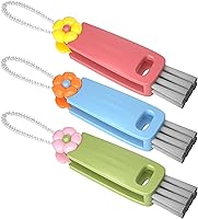 Nodirz 3-in-1 Cup Lid Gap Cleaning Brush Set - Multifunctional Bottle Brush, Crevice Cleaner for Kitchen Cups, Bottles & Home Tools (Multicolor)