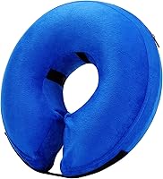 Vista 1 de Katoggy Collar Inflable para Perros, Cono Suave para Perros Después de Cirugía, Collares Donut E Ajustables Inflables para Perros y Gatos Pequeños