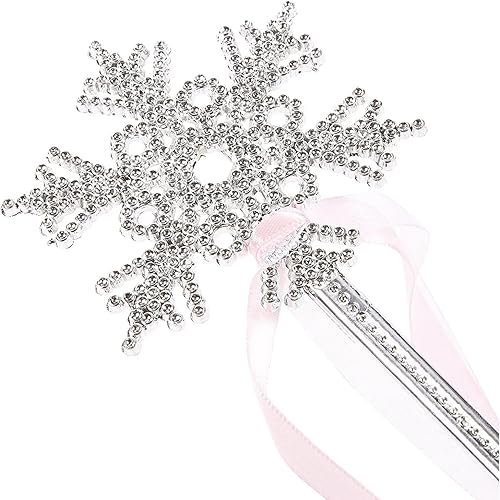 Miniatura 5 de BLUE PANDA Paquete de 12 varitas de princesa de hadas para niñas, recuerdos de fiesta para niños, accesorios de vestir