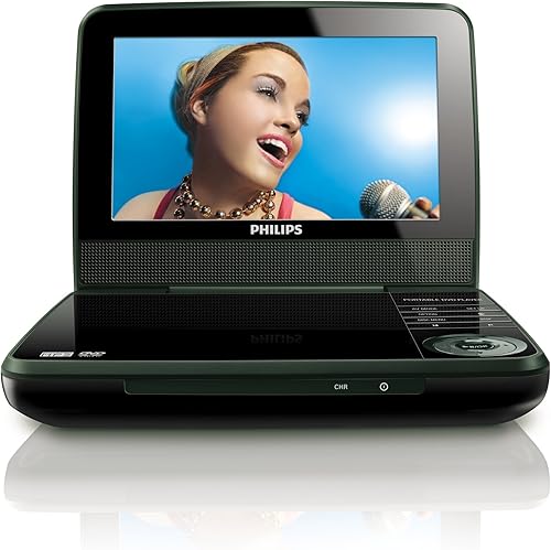 Miniatura 3 de Philips Reproductor de DVD portátil PET741B37 con LCD de 7 pulgadas, negro (modelo 2009)